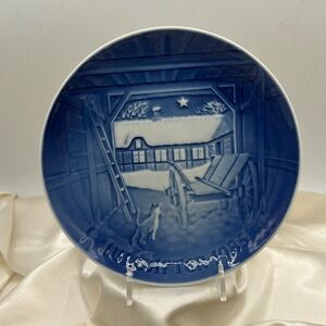 Bing and Grondahl 1985 Christmas Plate